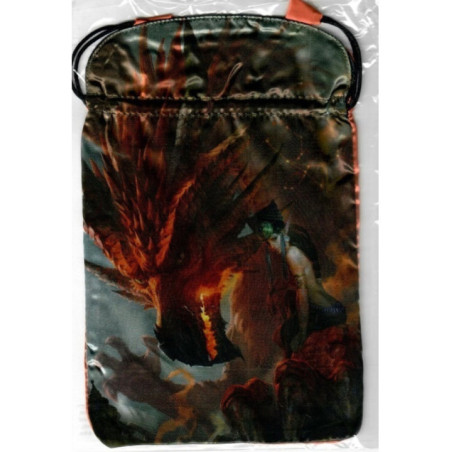 Bolsa Guarda Tarot  Star Dragons 15,5cm X 24 cm