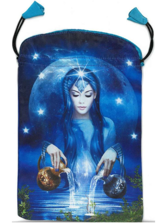 Bolsa Guarda Tarot Arcanum 16cm X 22 cm