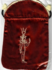Bolsa Guarda Tarot Cleopatra 16 cm X 22,5 cm