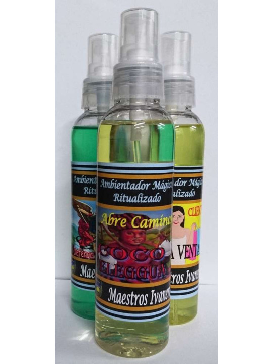 Ambientador Mágico Ritualizado Coco Eleggua