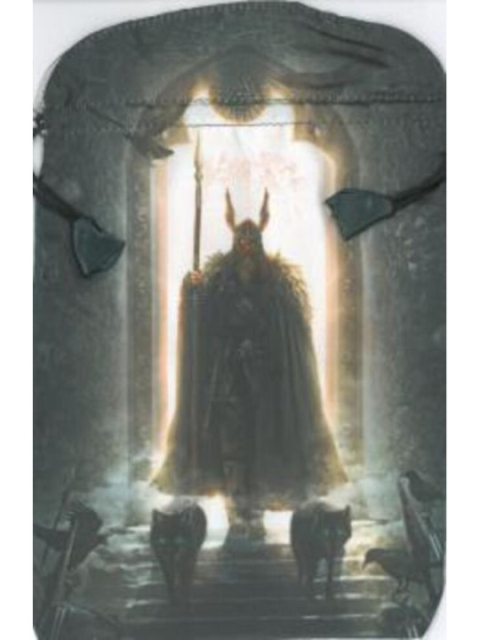 Bolsa Guarda Tarot Runic 23,5x15cm.