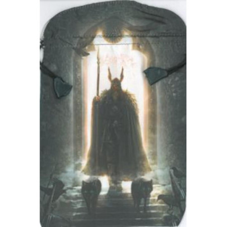 Bolsa Guarda Tarot Runic 23,5x15cm.