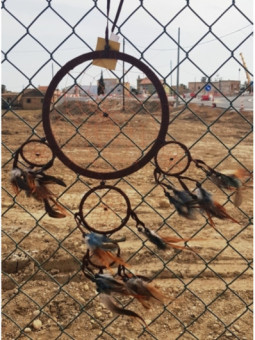 Atrapasueños Marrón, con Plumas 65cm