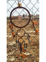 Atrapasueños Marrón, con Plumas 70cm