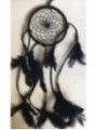 Atrapasueños Negro con Plumas 40cm