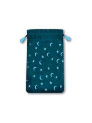 Bolsa Lunas y Estrellas Para tarot Mini, 14 x 9 cm