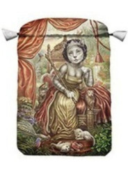 Bolsa Guarda Tarot Gato. 24cm X 16cm