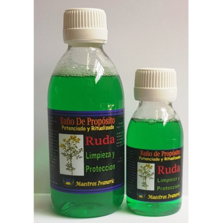 Baño de Propósito Ruda, Limpieza y Protección 100ml