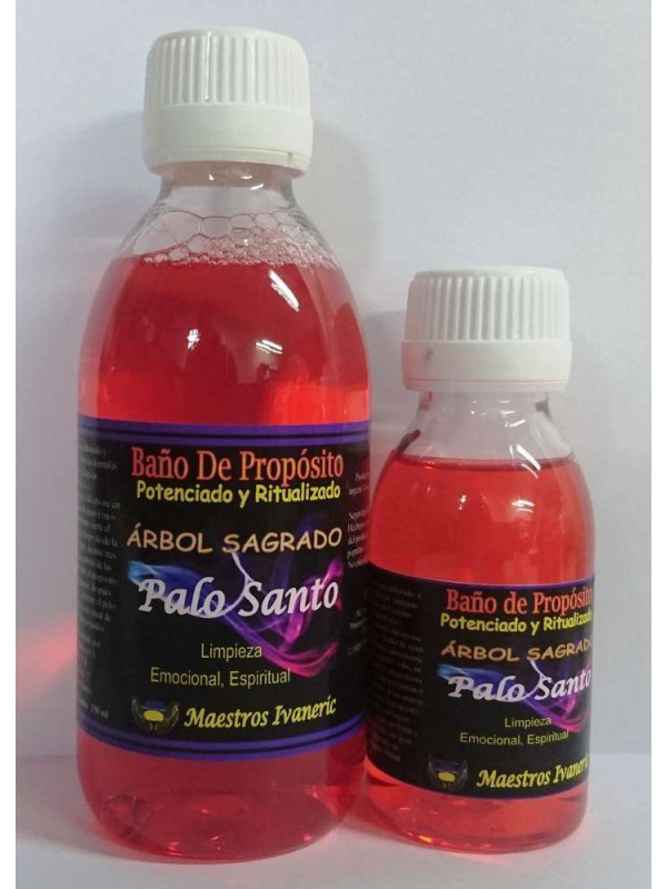 Baño de Propósito Palo Santo, Limpiezas 100ml