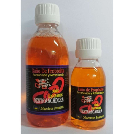 Baño de Propósito Destrancadera, Cortar mala Suerte, Abrir caminos 100ml