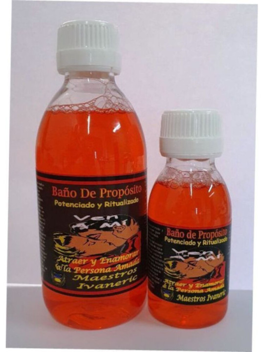 Baño de Propósito Ven a Mí, Atraer y Enamorar 100ml