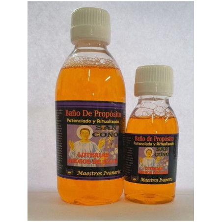 Baño de Propósito San Cono, Loterías y Juegos de Azar. 100ml