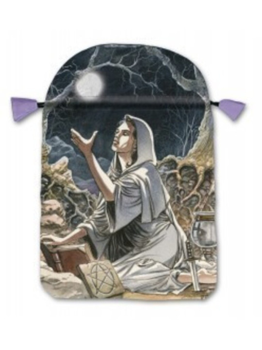Bolsa Guarda Tarot Luna Pagana. 16cm X 22,5cm