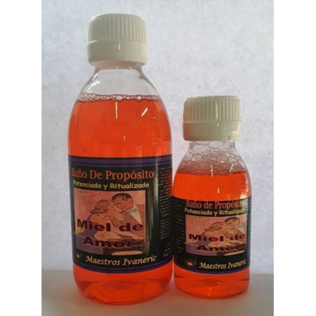 Baño de Propósito Miel de Amor, Endulzar y Enamorar. 100ml
