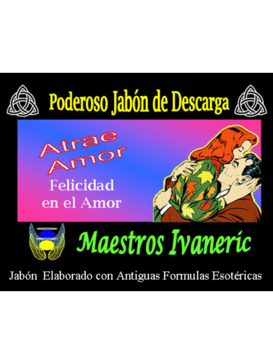 Jabón Esotérico de Propósito Atrae Amor