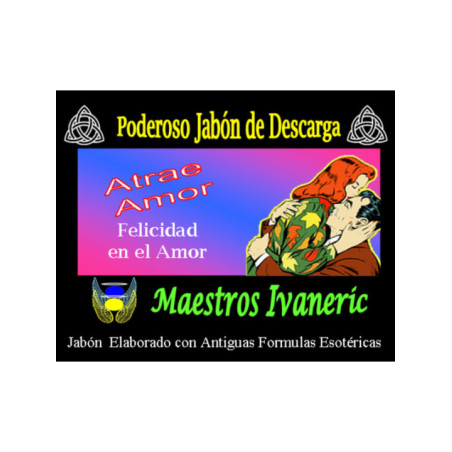 Jabón Esotérico de Propósito Atrae Amor