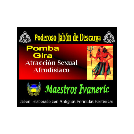 Jabón Esotérico de Propósito Pomba Gira