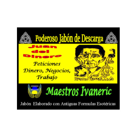 Jabón Esotérico de Propósito Juan Del Dinero