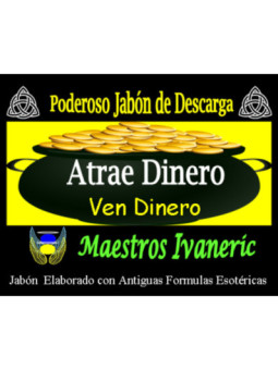 Jabón Esotérico de Propósito Atrae Dinero, Ven Dinero Ya