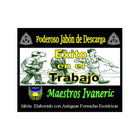 Jabón Esotérico de Propósito Trabajo. Éxito en el Trabajo