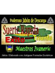 Jabón Esotérico de Propósito Suerte Rápida, Éxito y Triunfo