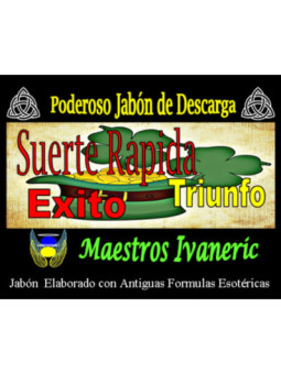 Jabón Esotérico de Propósito Suerte Rápida, Éxito y Triunfo