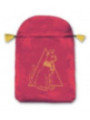 Bolsa Guarda Tarot Gato Egipcio. 16cm X 22.5cm