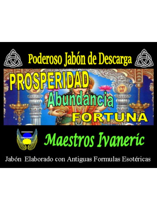 Jabón Esotérico de Propósito Fortuna, Abundancia y Prosperidad