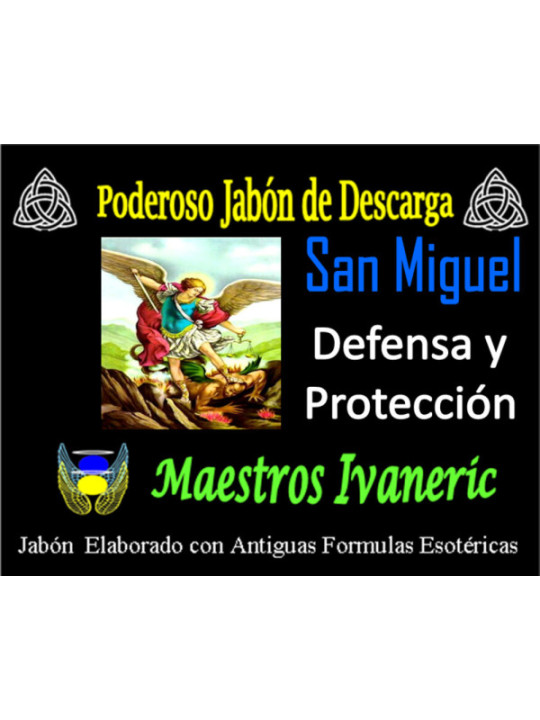 Jabón Esotérico de Propósito San Miguel, Protección y Defensa