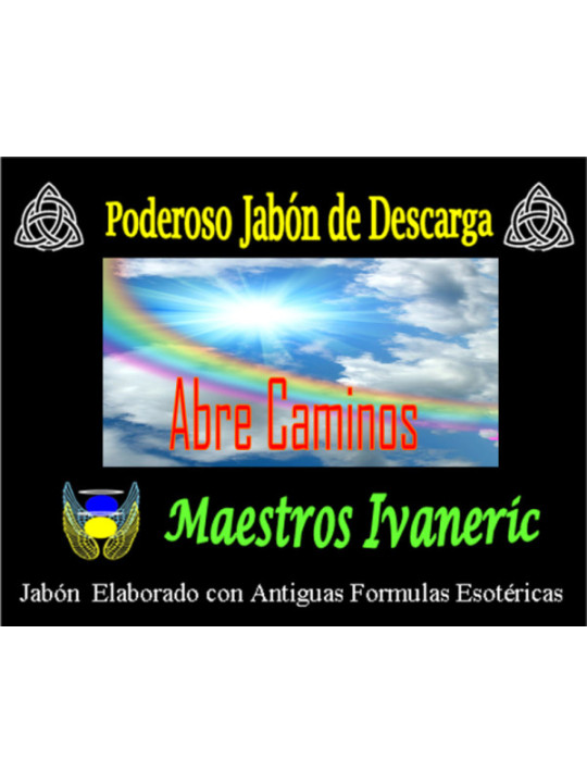 Jabón Esotérico de Propósito Abrecaminos, Abrir los Caminos