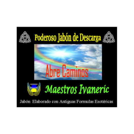 Jabón Esotérico de Propósito Abrecaminos, Abrir los Caminos