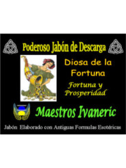 Jabón Esotérico de Propósito Diosa de la Fortuna, Prosperidad