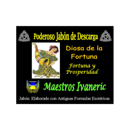 Jabón Esotérico de Propósito Diosa de la Fortuna, Prosperidad