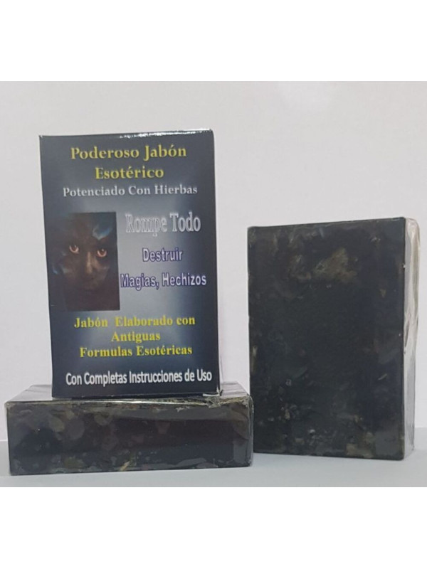 Jabón Esotérico de Hierbas Rompe Todo. Arrasa Mágias, Hechizos
