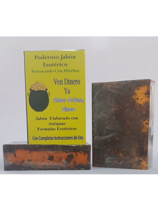 Jabón Esotérico de Hierbas Ven Dinero Ya
