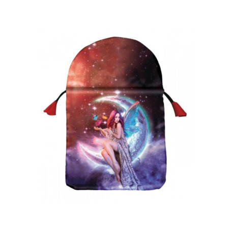 Bolsa Guarda Tarot Hada Luna. 16cm X 22.5cm