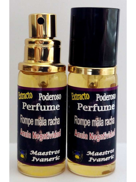 Poderoso Perfume Mágico Rompe Mala Racha, Anula Negatividad