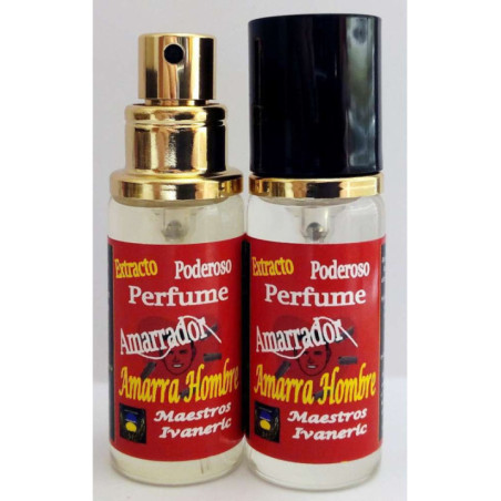 Poderoso Perfume Mágico Amarrador, Amarra Hombre