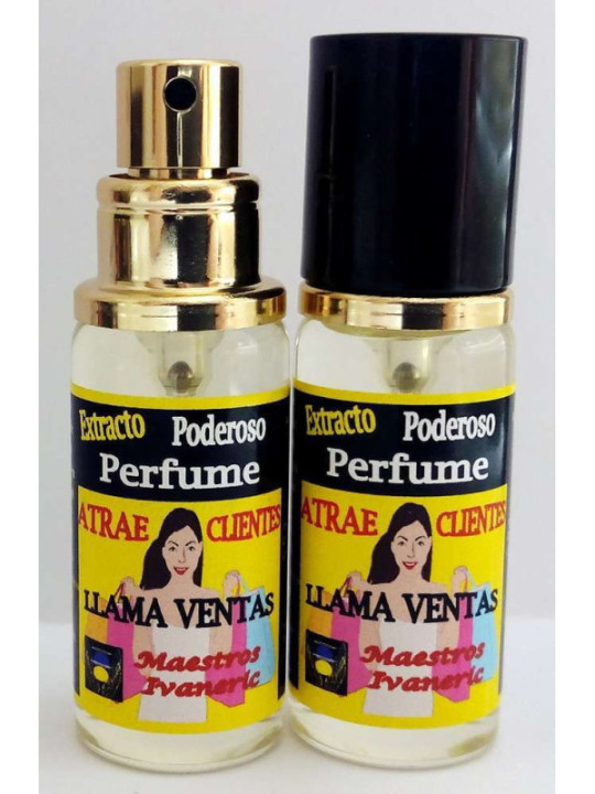 Poderoso Perfume Mágico Atrae Clientes, llama Ventas