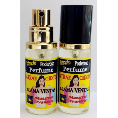 Poderoso Perfume Mágico Atrae Clientes, llama Ventas