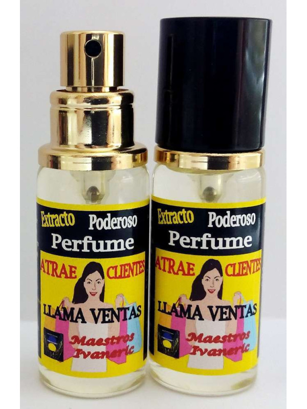 Poderoso Perfume Mágico Atrae Clientes, llama Ventas