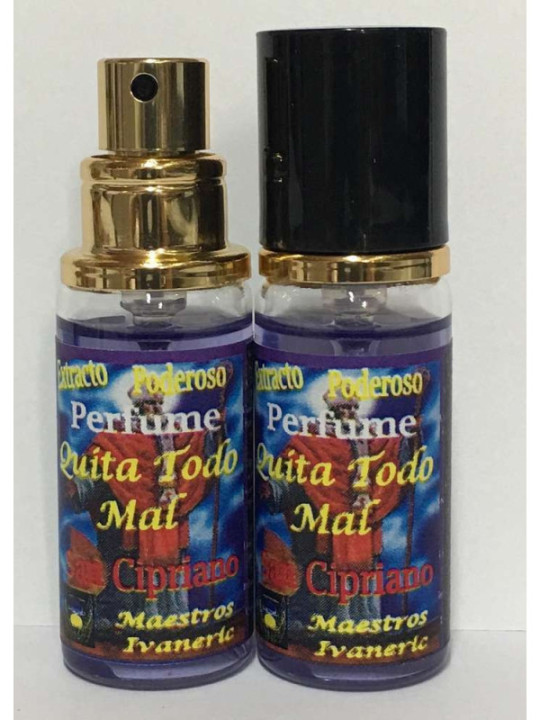 Poderoso Perfume Mágico San Cipriano, Quita Magias