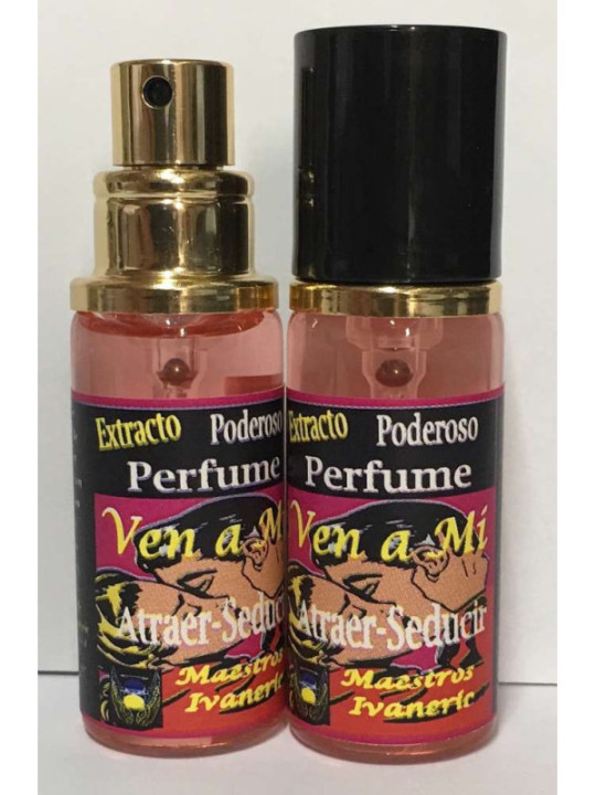 Poderoso Perfume Mágico Ven a Mi. Atraer, Seducir