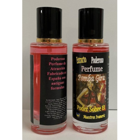 Poderoso Perfume Mágico Pomba Gira, 30ml