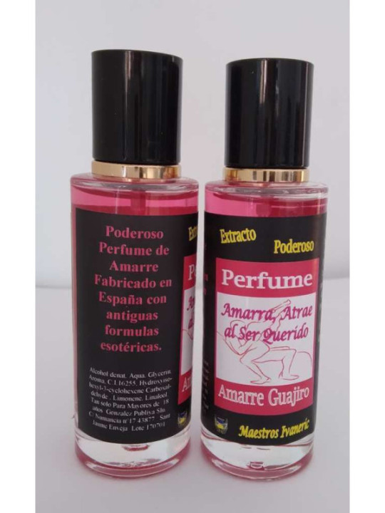 Poderoso Perfume Mágico Amarre Guajiro 30ml