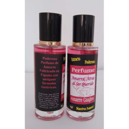 Poderoso Perfume Mágico Amarre Guajiro 30ml