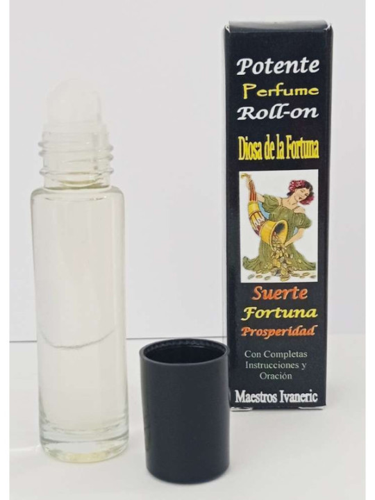 Poderosa Colonia Roll-on Diosa de la Fortuna, Suerte, Fortuna y Prosperidad