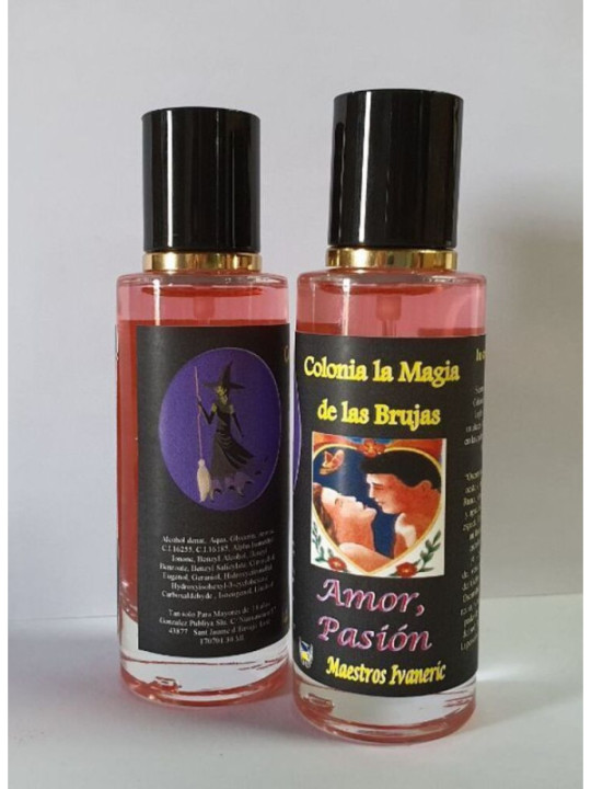 Poderosa Colonia de las Brujas Amor y Pasión. 30ml