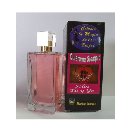 Poderosa Colonia de las Brujas Quiéreme Siempre, Solos Tu y Yo. 100ml