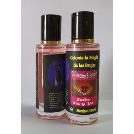 Poderosa Colonia de las Brujas Quiéreme Siempre, Solos Tu y Yo. 30ml